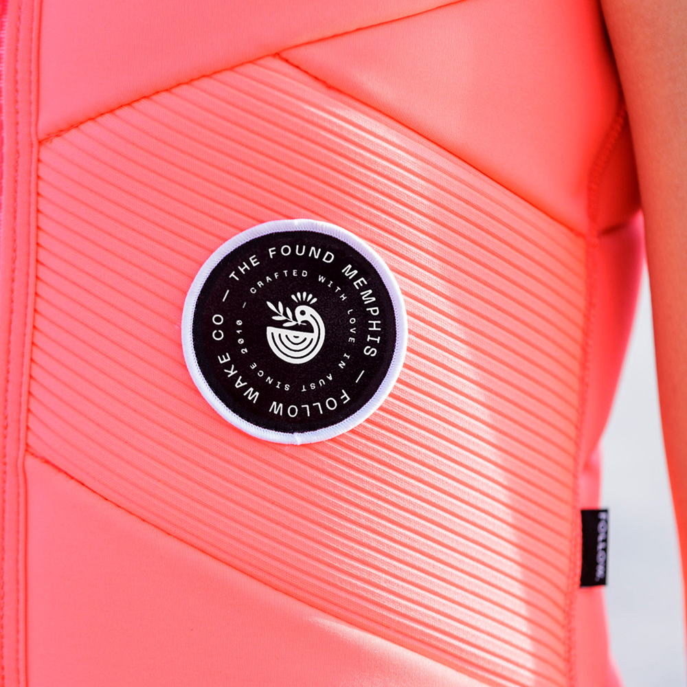 Follow Memphis impact shield femme rouge fluo 10