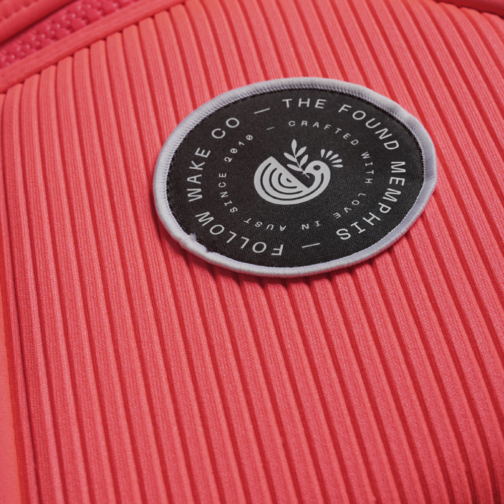 Follow Memphis impact shield femme rouge fluo 4