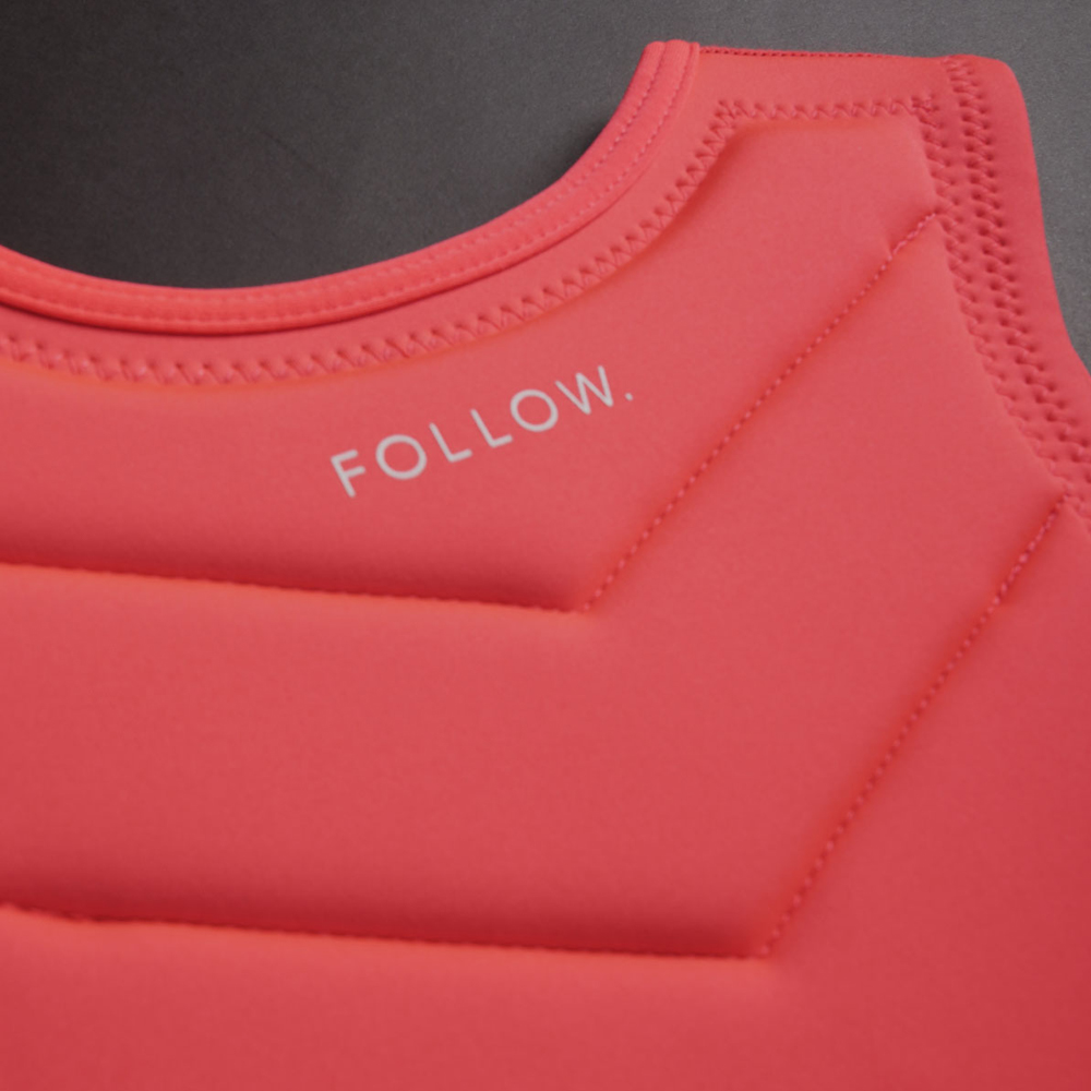 Follow Memphis impact shield femme rouge fluo 7