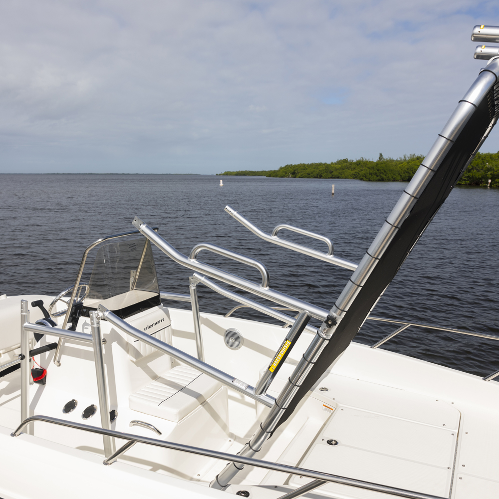 Fishmaster Original T-Top poli avec toile rouge 9