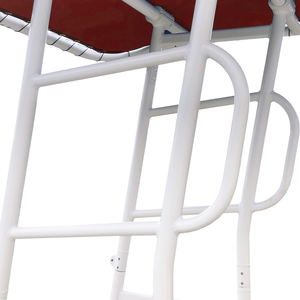 Fishmaster Original T-Top blanc avec toile rouge 2