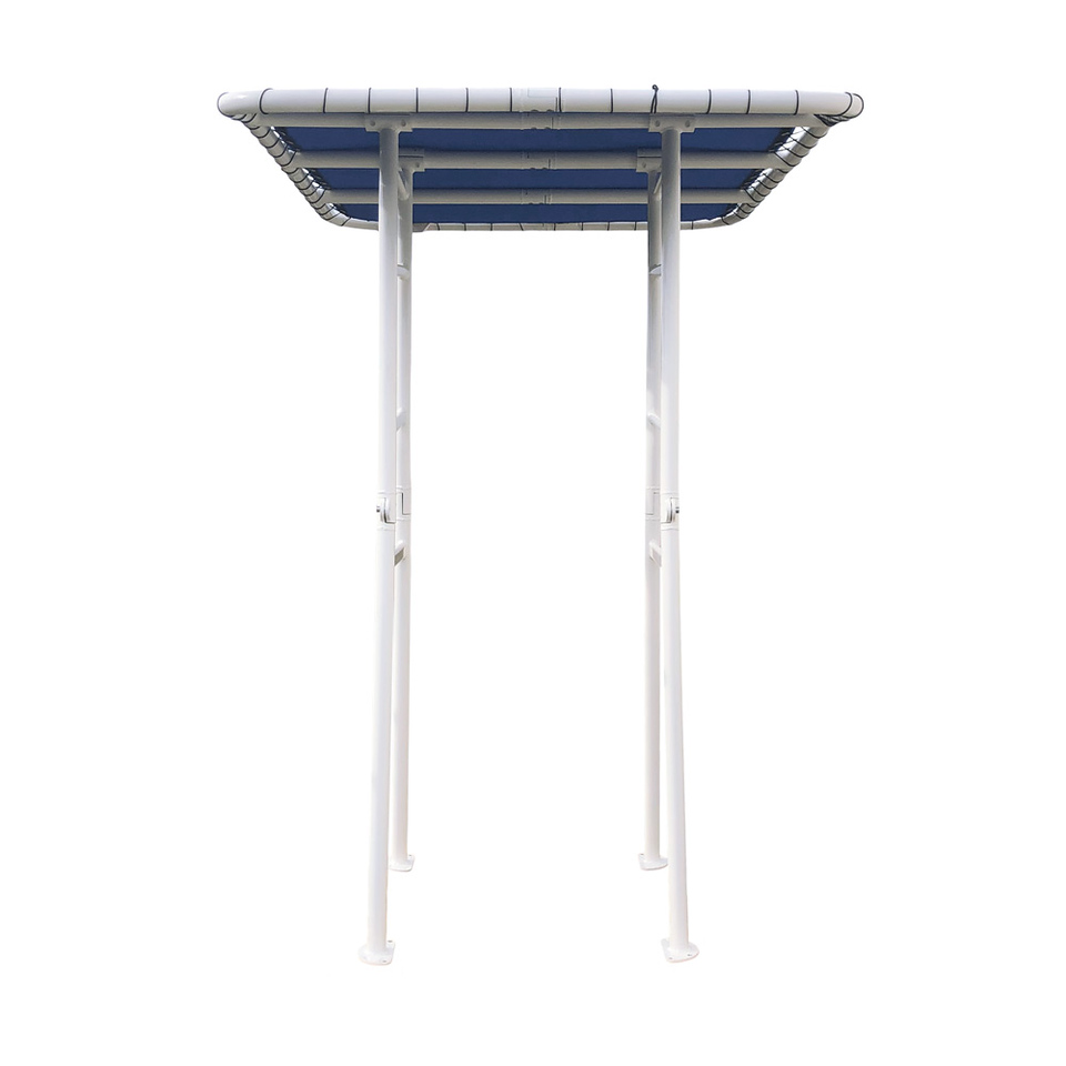 Fishmaster Original T-Top blanc avec toile bleue 3