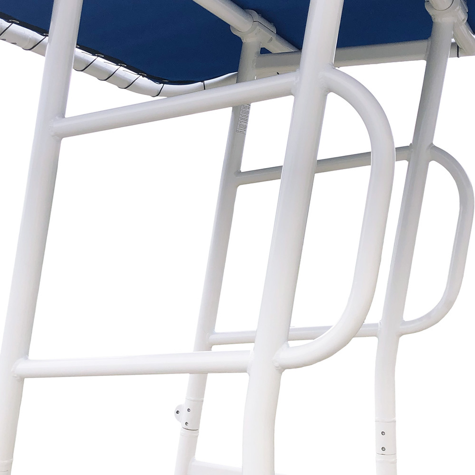 Fishmaster Original T-Top blanc avec toile bleue 4