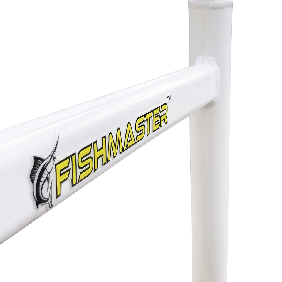 Fishmaster Original T-Top blanc avec toile bleue 5