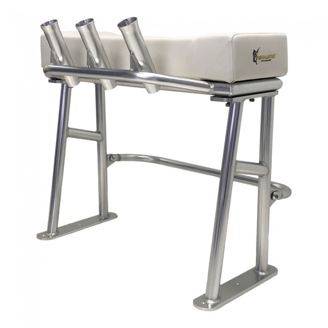 Fishmaster Original T-Top chaise polie avec coussin blanc 2