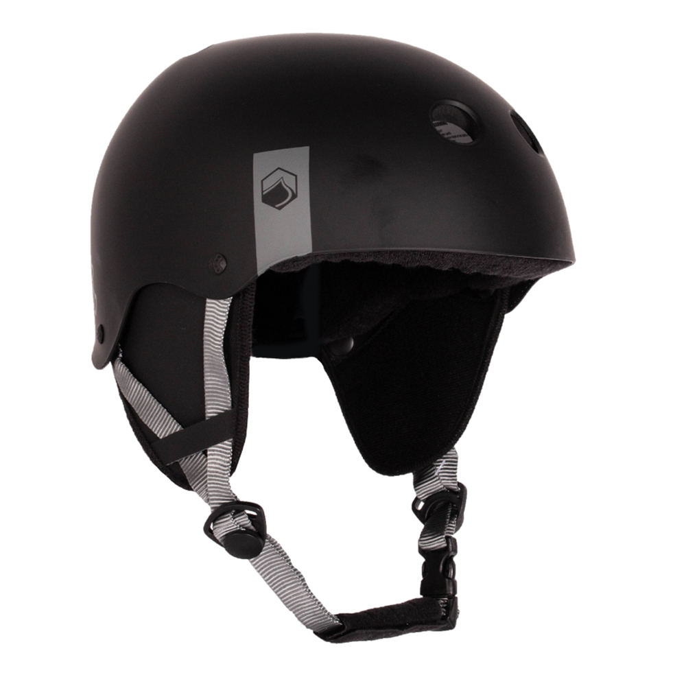 Flash casque de sport nautique noir avec oreillettes