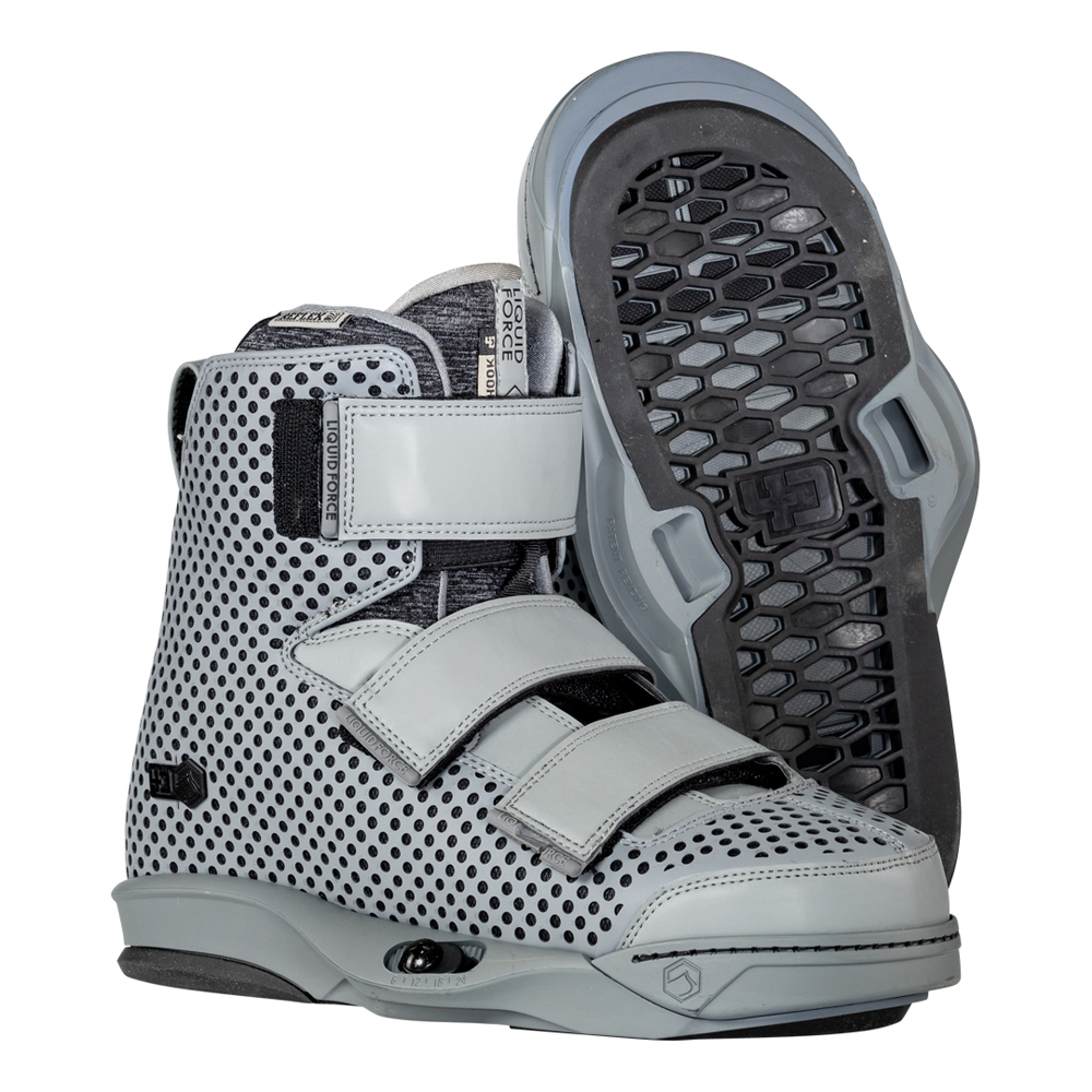 hook 4D chausses de wakeboard grises