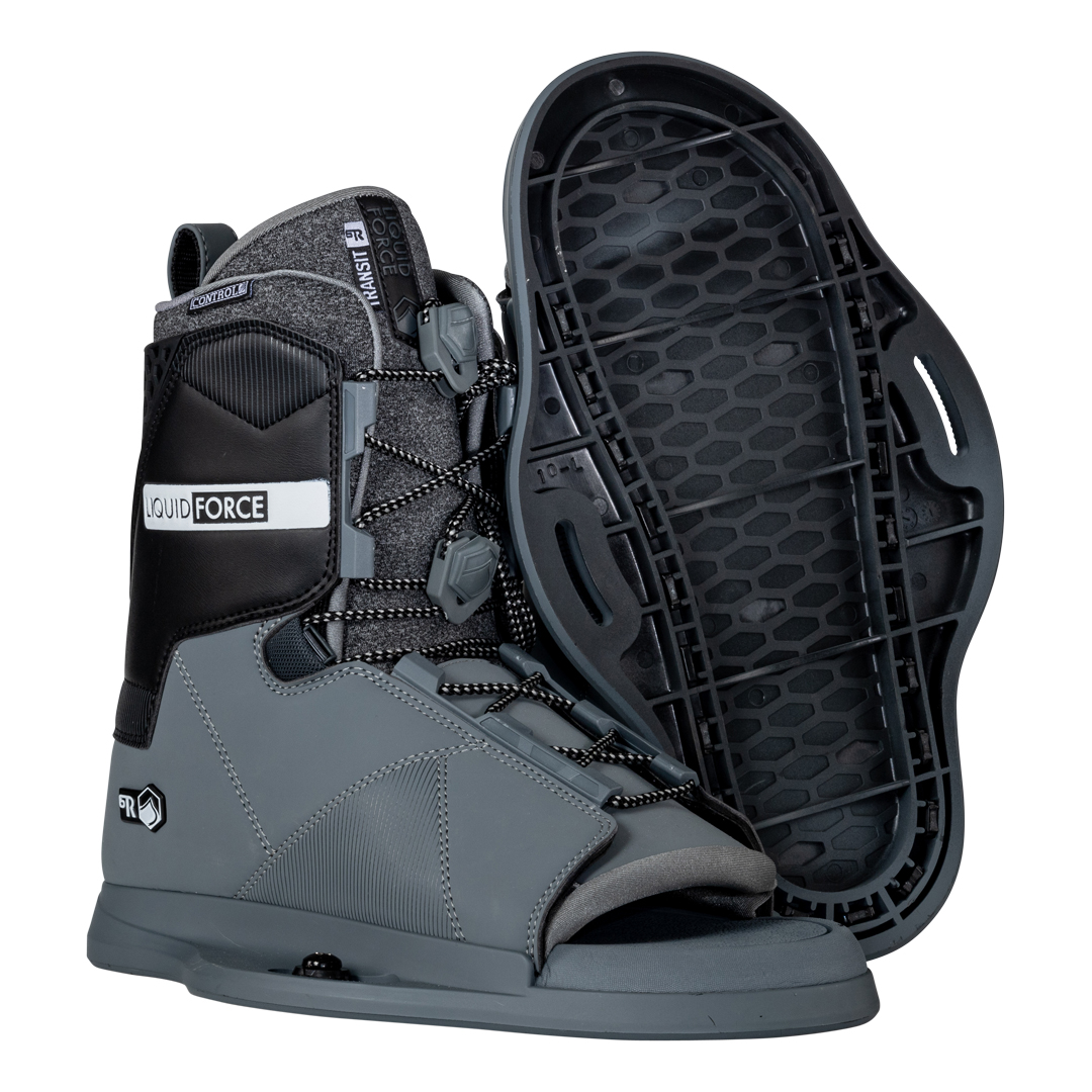 transit chausses de wakeboard grises