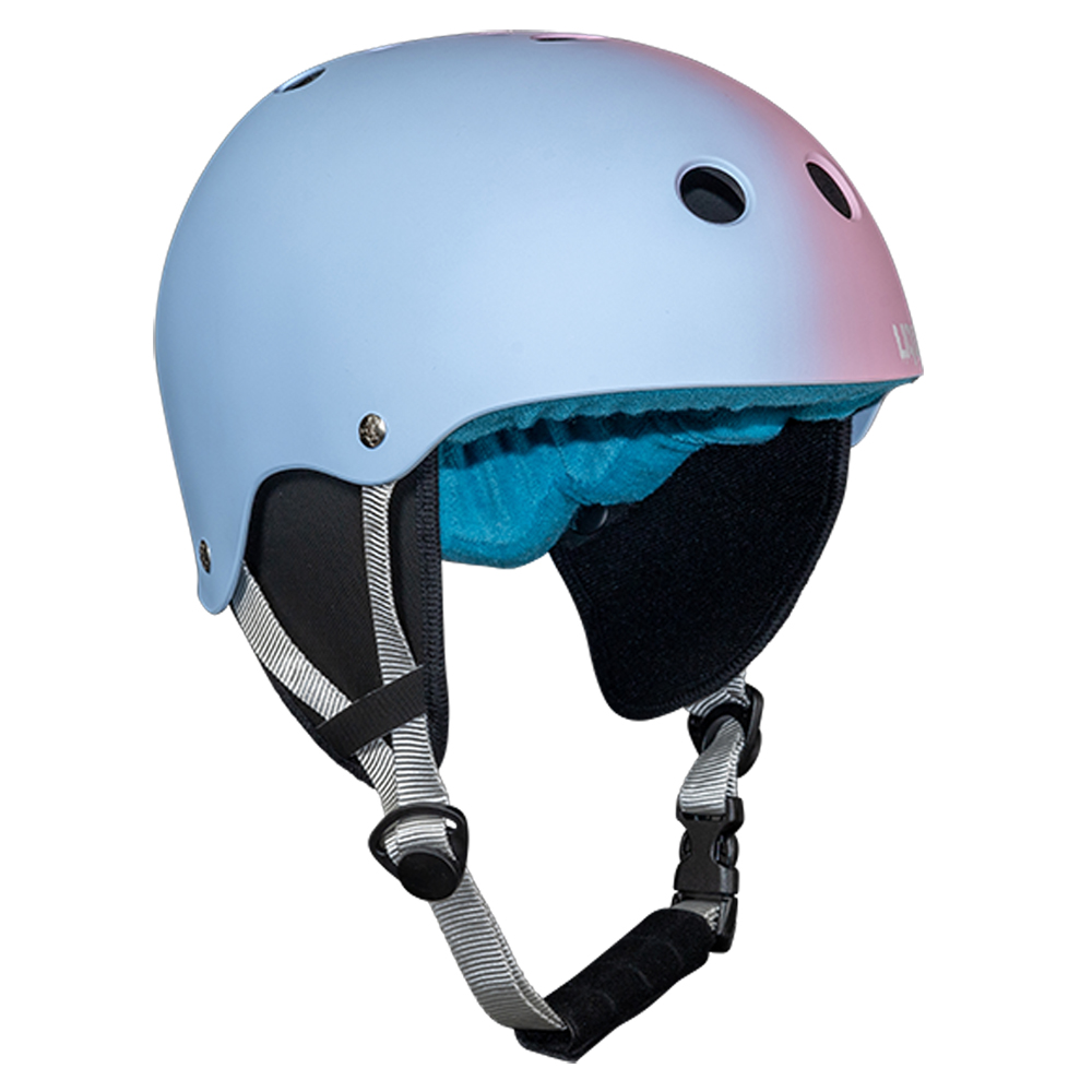 Flash casque de sport nautique violet/rose avec oreillettes