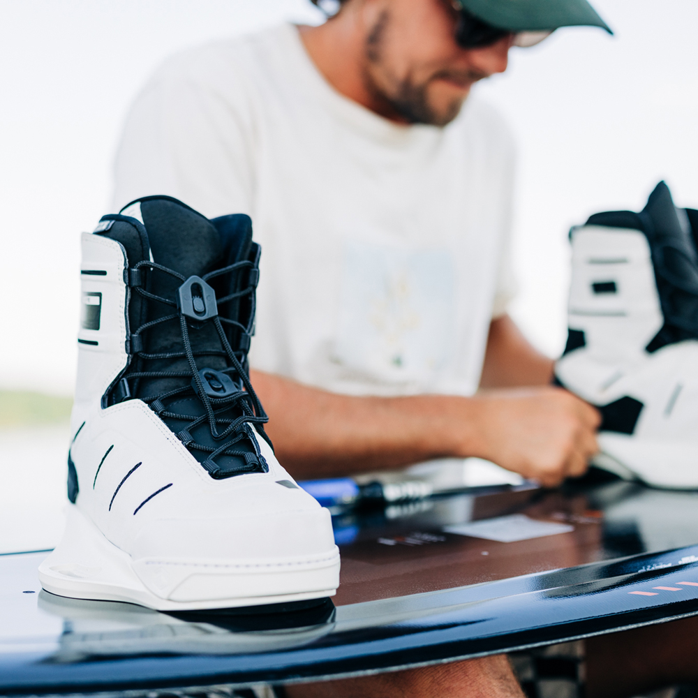 Liquid Force Aero 6X chausses de wakeboard blanches 9
