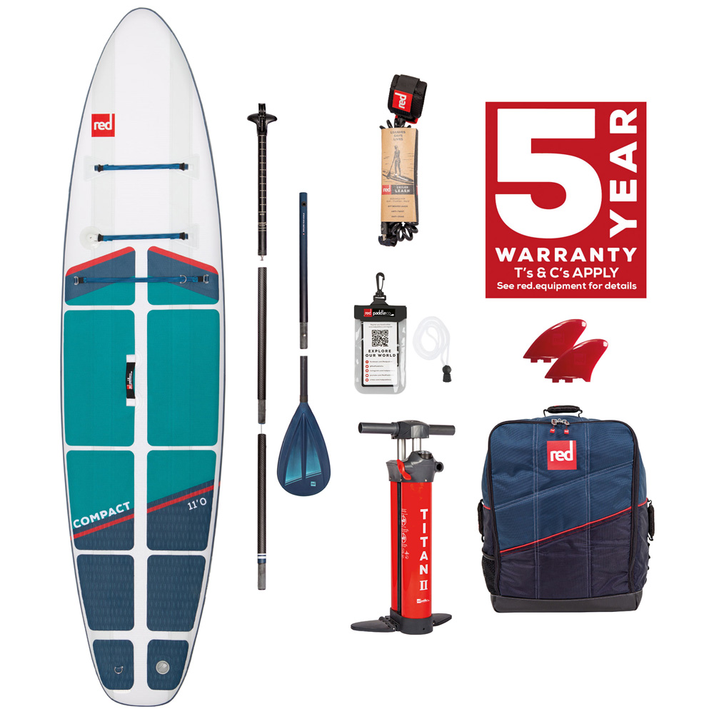 red paddle Compact 11.0 ensemble de sup gonflable