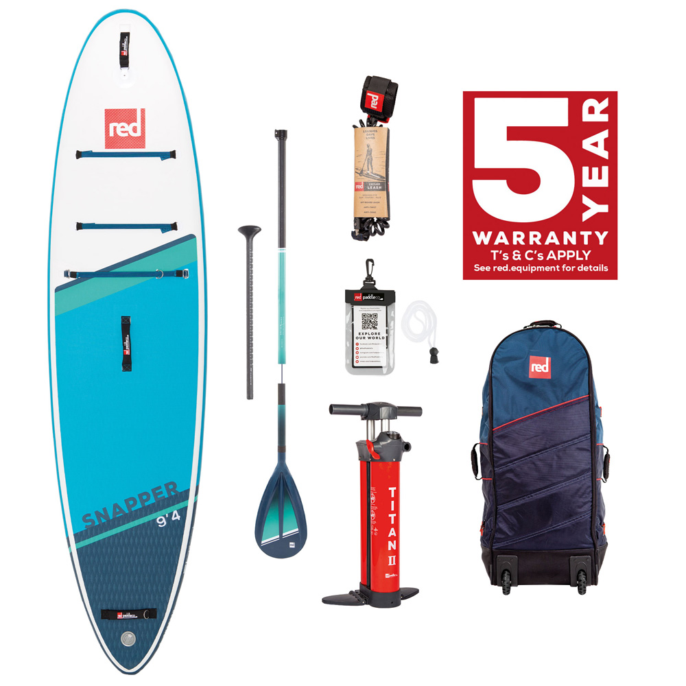 red paddle Snapper 9.4 sup gonflable