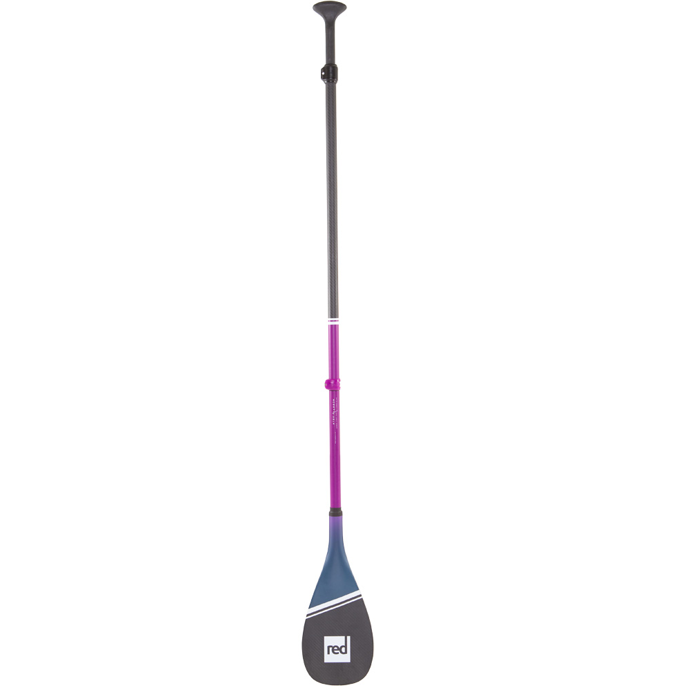 red paddle pagaie Hybrid Carbon violette