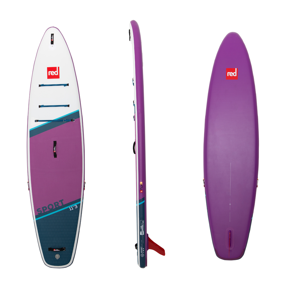 red paddle Sport HT 11.3 ensemble de sup gonflable violet