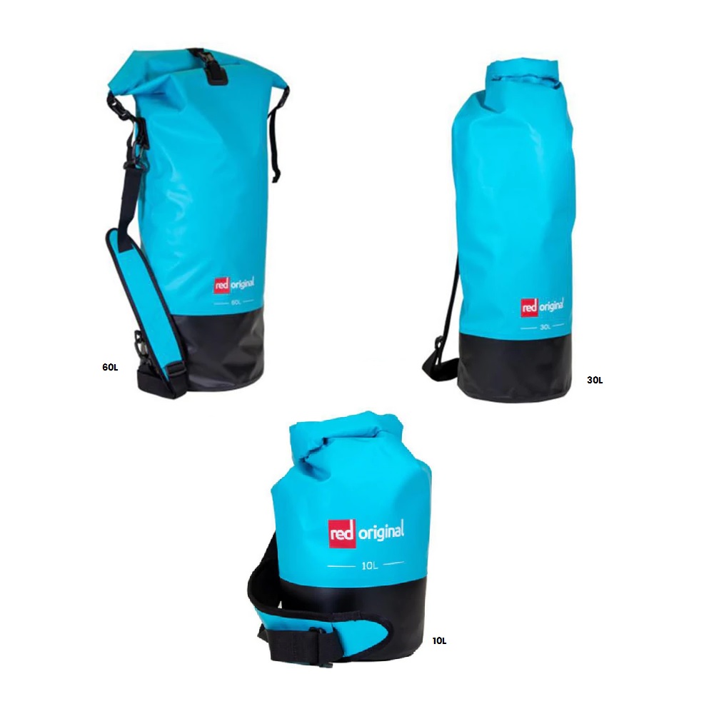 red paddle Roll Top sac étanche 30L bleu