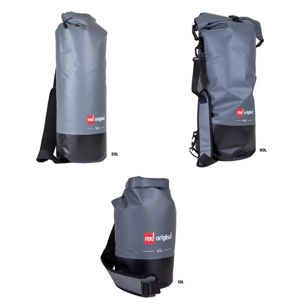 red paddle Roll Top sac étanche 30L gris