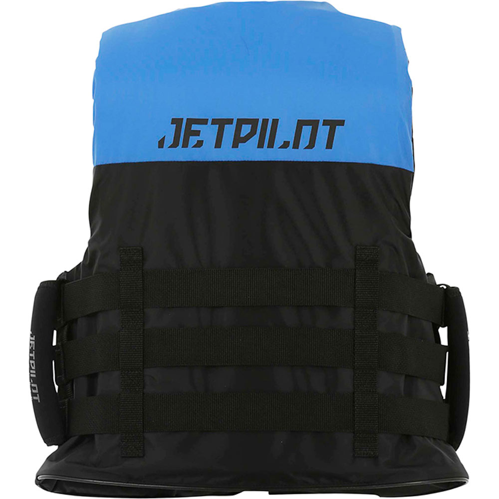 Jetpilot Strike gilet de sauvetage nylon bleu avec poignées super adhérentes