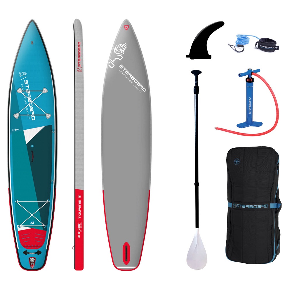 Starboard Touring zen 12.6 ensemble sup gonflable avec pagaie