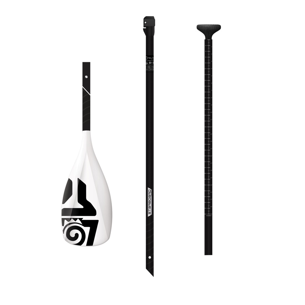 Starboard Lima Tufskin pagaie sup blanche 2-pièces