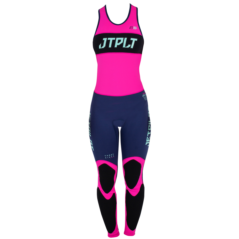 Jetpilot RX long jane combinaison femme avec veste navy/rose