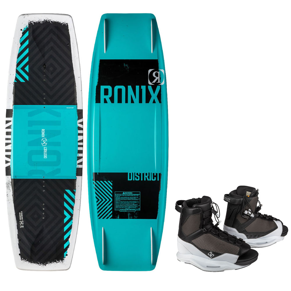 Ronix District set de wakeboard 138 cm avec chausses District