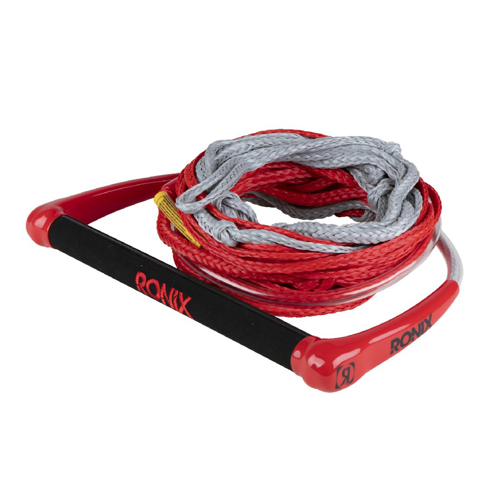 Ronix Combo 2.0 w/65ft. PE corde de wakeboard rouge