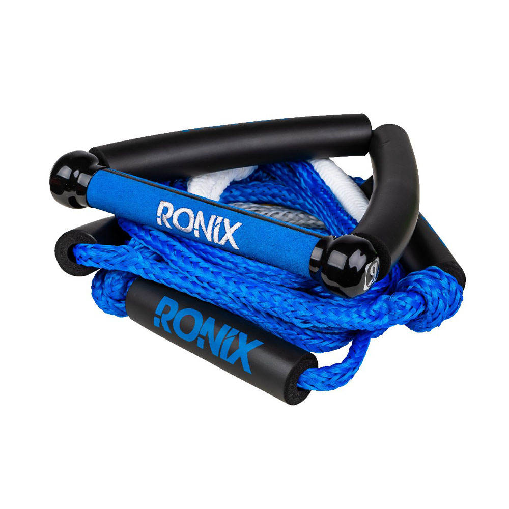 Ronix Bungee w/10'' palonnier w/25ft corde de wakesurf bleue
