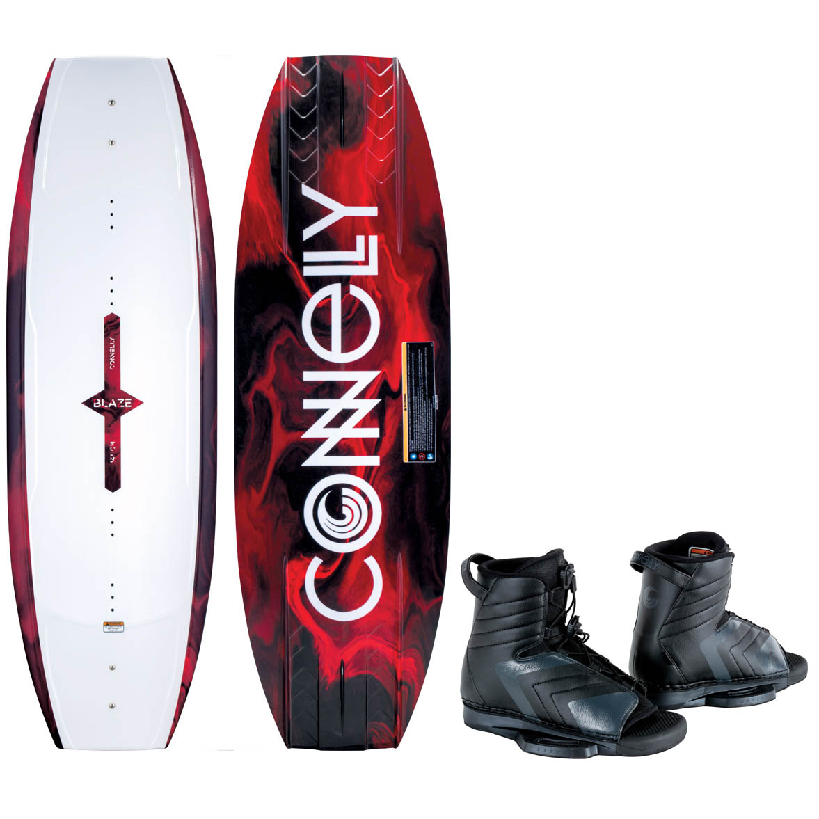 Connelly Blaze ensemble de wakeboard 141 cm avec chausses Optima