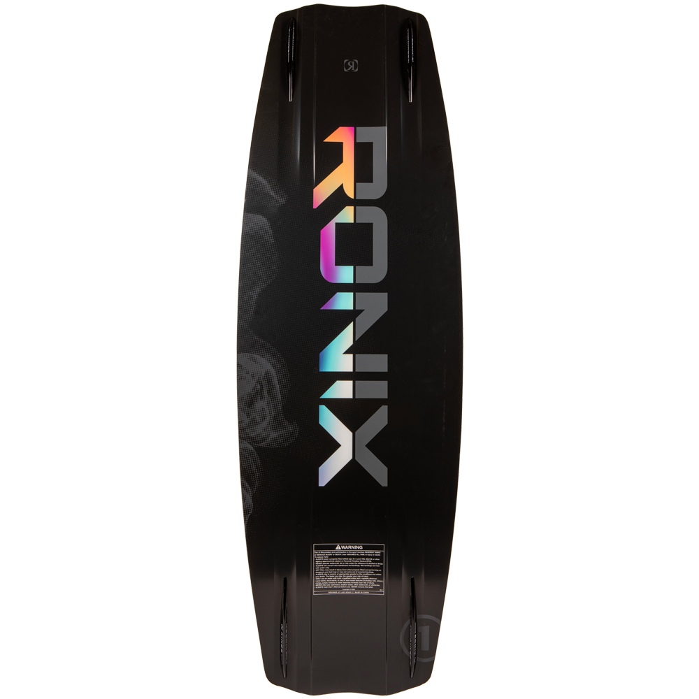 Ronix One Blackout set de wakeboard 134 cm avec chausses One Carbitex