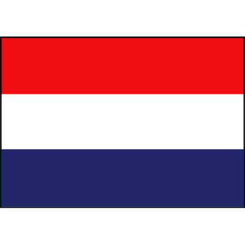 Talamex drapeau néerlandais bleu foncé classique 30x45