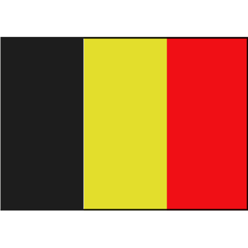 Talamex drapeau belge 20x30
