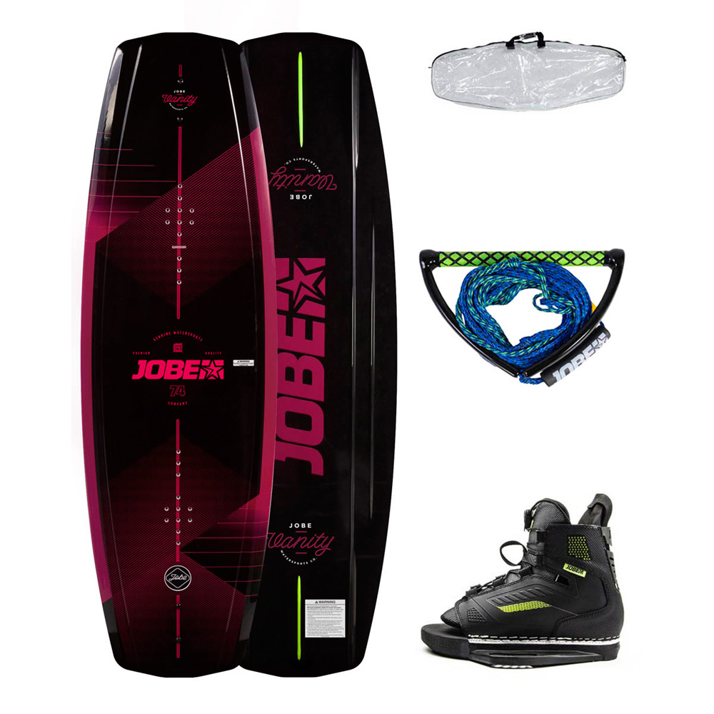 Jobe Vanity pack wakeboard femme 136cm avec chausses Unit acheter? wnc