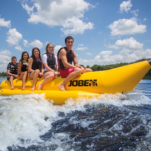 Jobe banane watersled gonflable 6 personnes