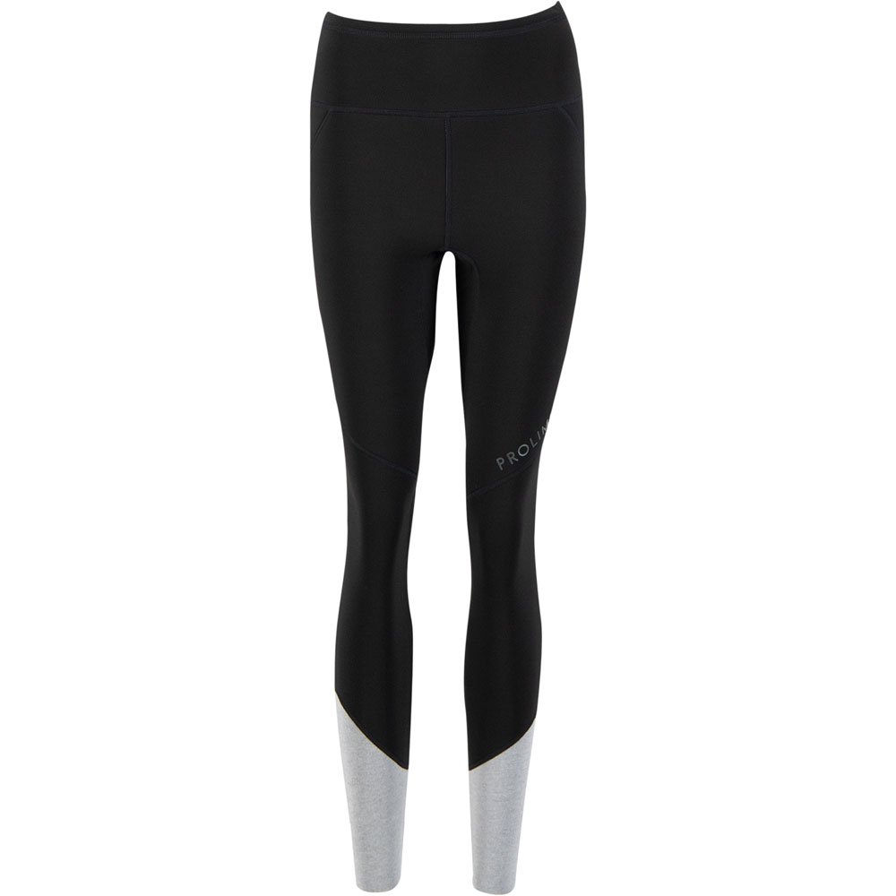 Prolimit Pantalon de néoprène pour femmes 1,5 mm noir/gris