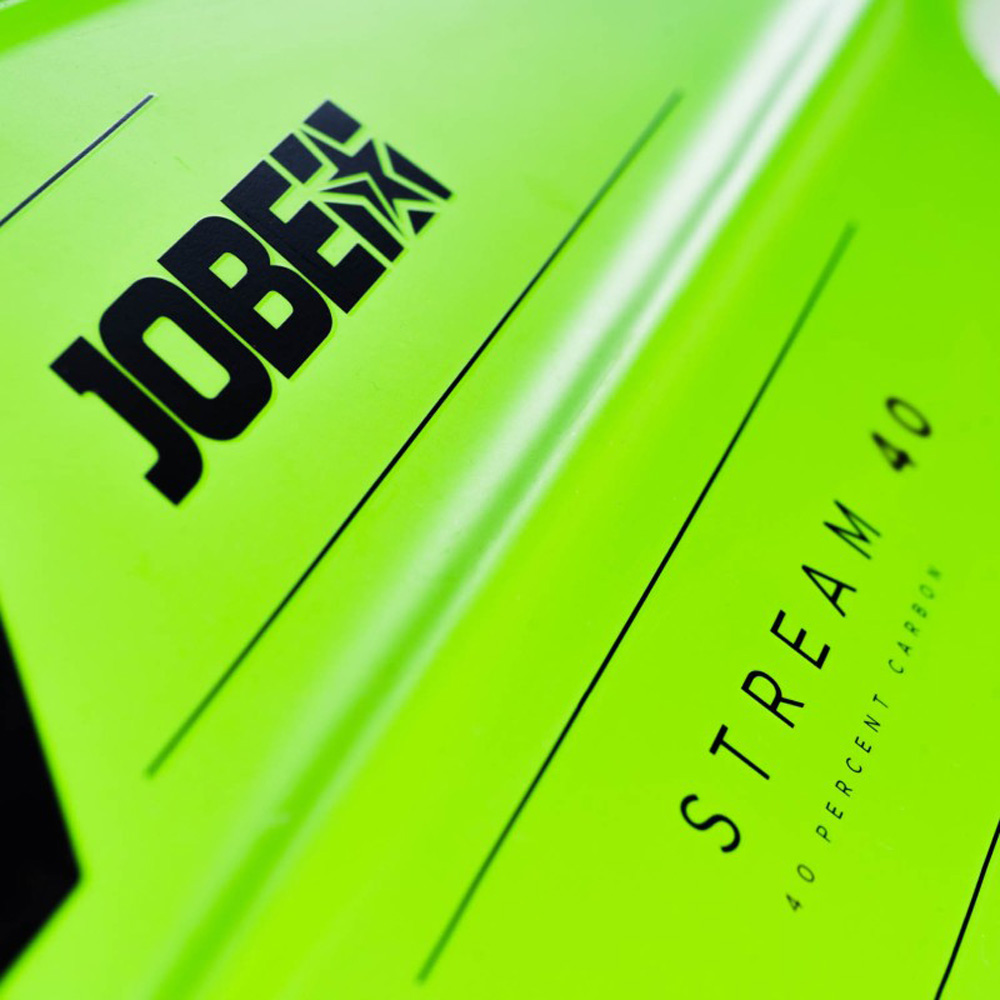Jobe Stream Carbon 40 pagaie de SUP 3 pièces vert citron