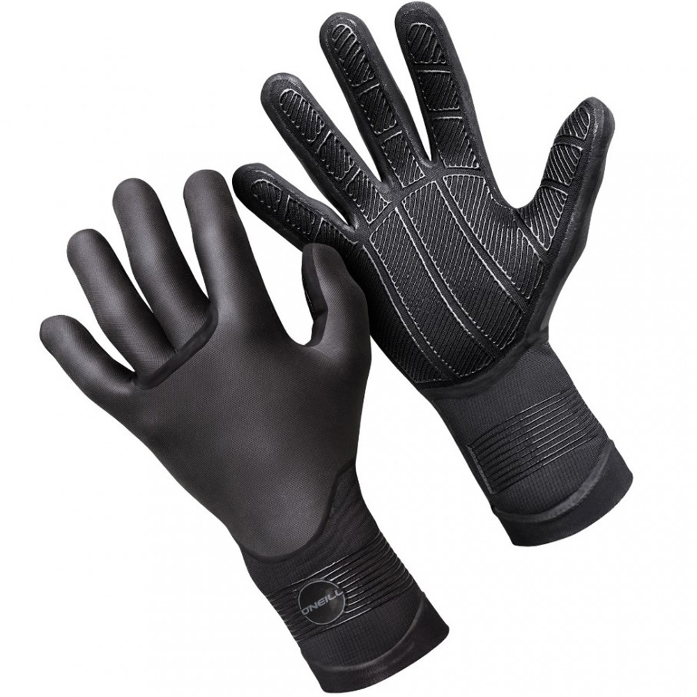 Oneill Psycho Tech 5mm gants néoprène unisexes noirs