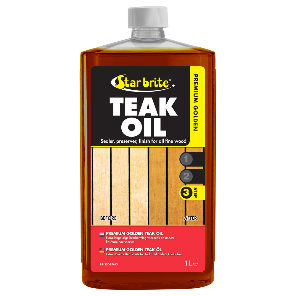 Starbrite premium golden teak oil 1000 ml