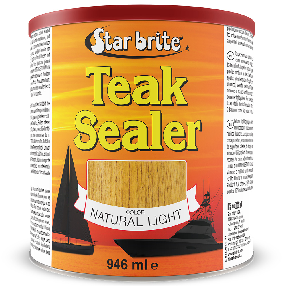 Starbrite huile de teck sealer tropical natural light 950 ml