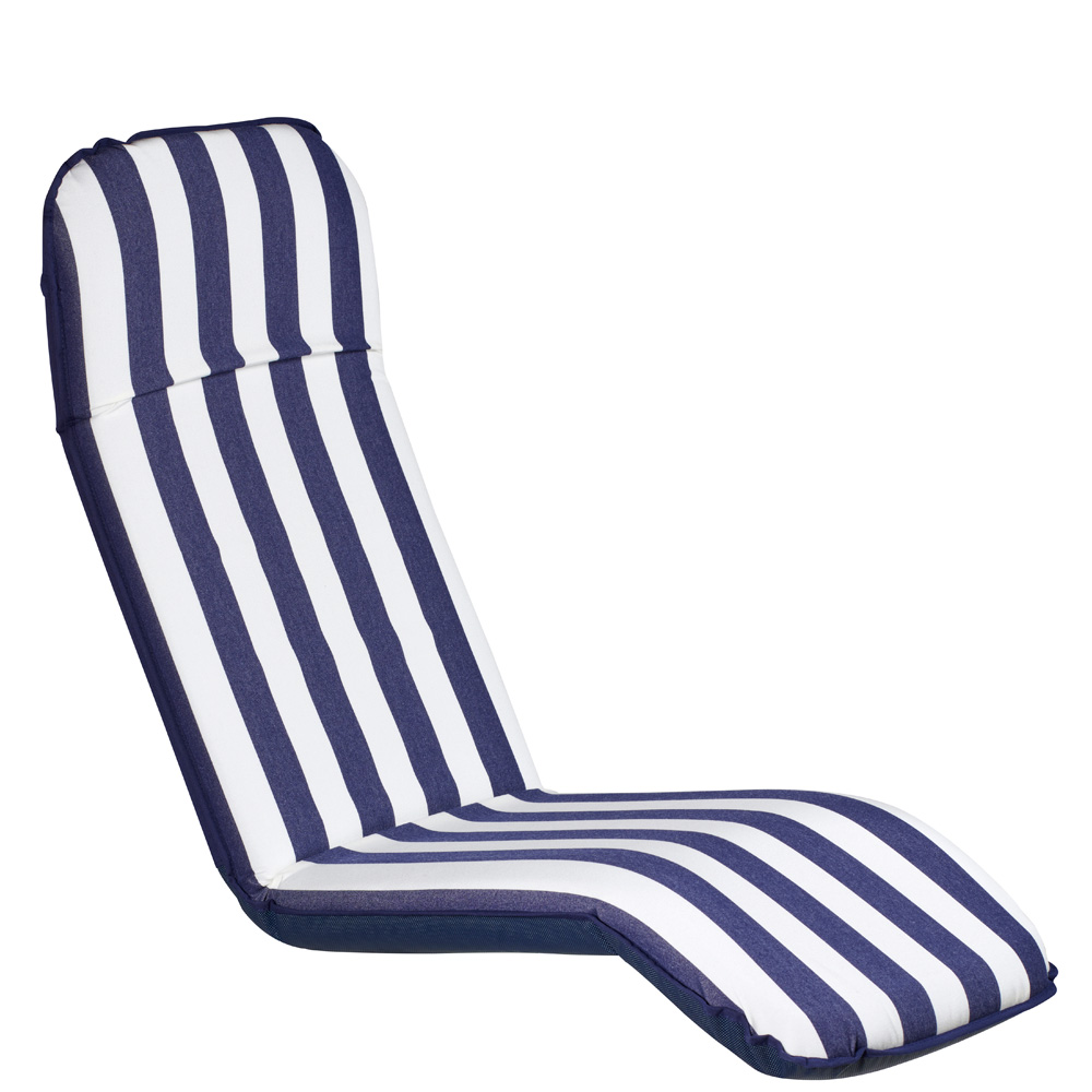 Comfort Seat classic extra large Blue/white stripe