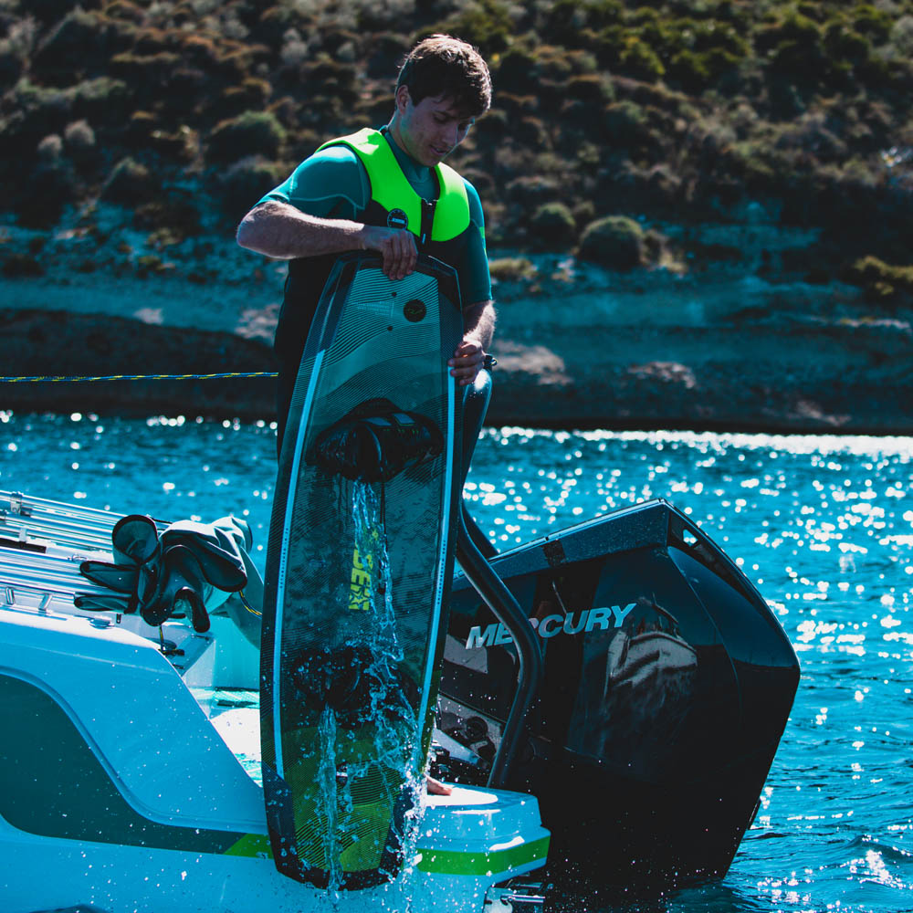 Vanity wakeboard 136 cm bleu/vert