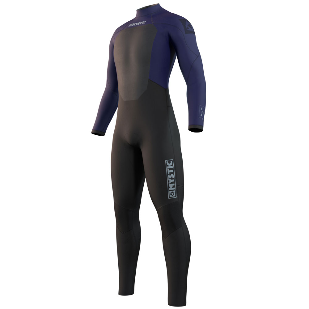 Star Fullsuit 5/3mm bleu nuit fermeture dos combinaison homme