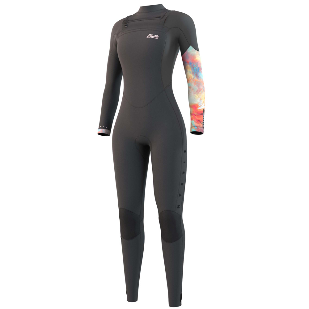 Jayde fullsuit 5/4mm femme double fermeture gris foncé