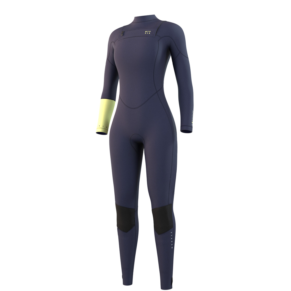 Dazzled fullsuit 5/3mm femme double fermeture bleu nuit
