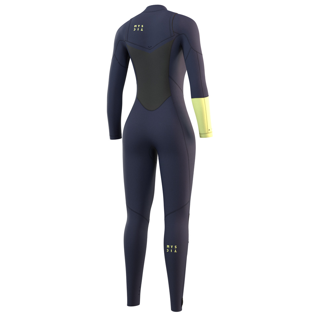 Dazzled fullsuit 5/3mm femme double fermeture bleu nuit