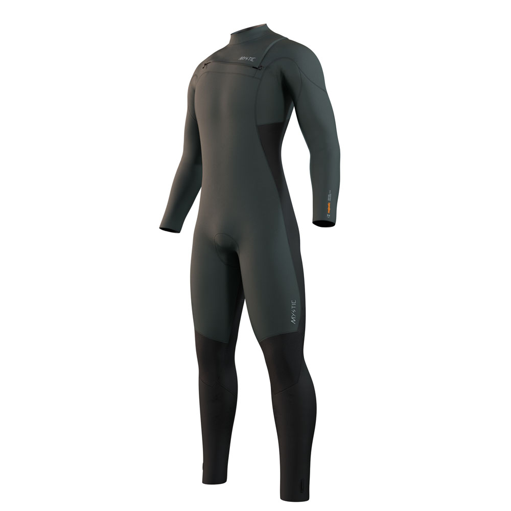 Majestic fullsuit combinaison homme 5/4mm fermeture avant vert cyprès