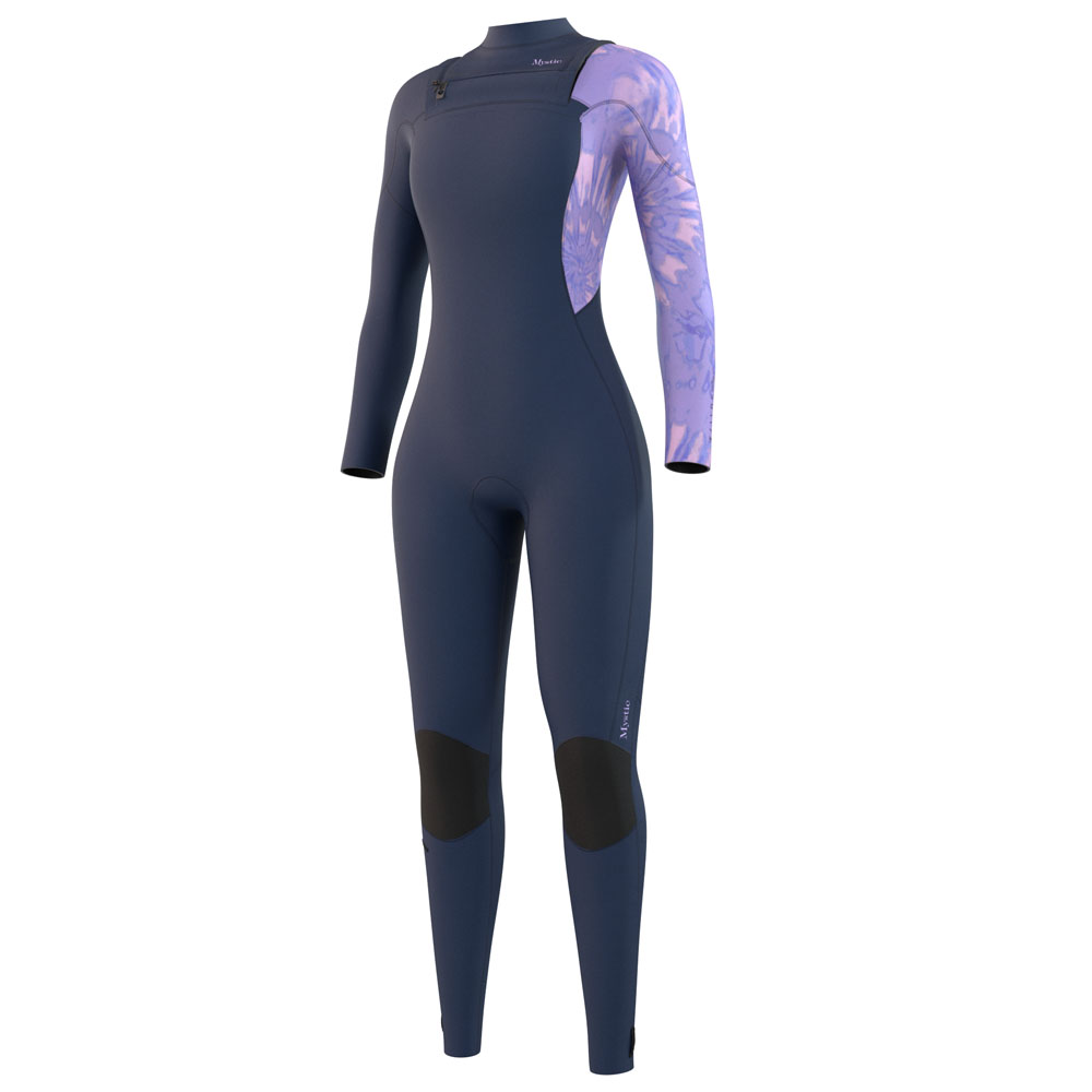 Jayde fullsuit combinaison femme 5/4mm double fermeture avant bleu marine