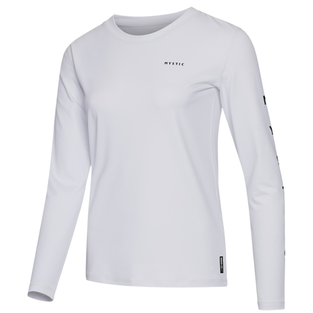 Solstice lycra LS femme blanc