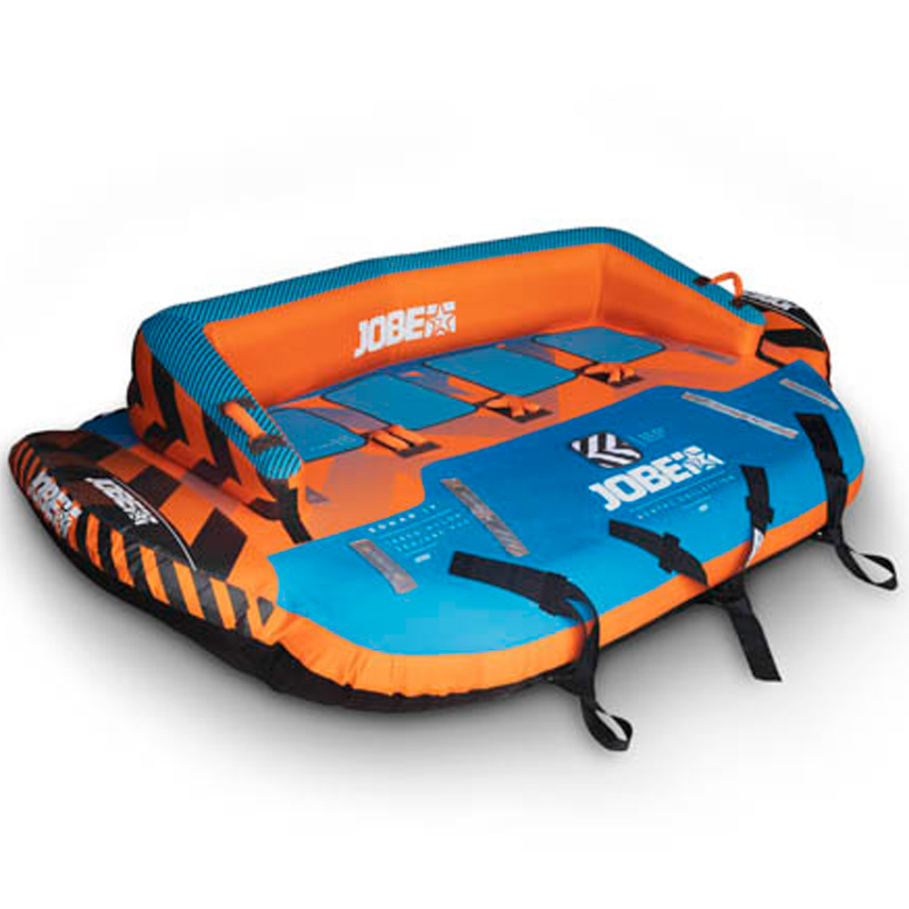 Heavy Duty sonar funtube 4 personnes bleu-orange