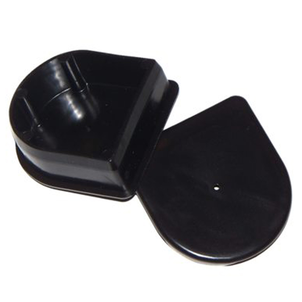 embout d'échafaudage fender noir (2 pièces)