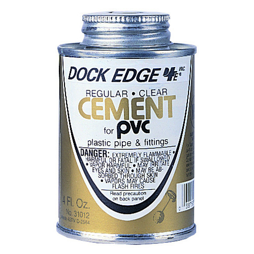 kit colle PVC 125ml pour bordures d'échafaudage